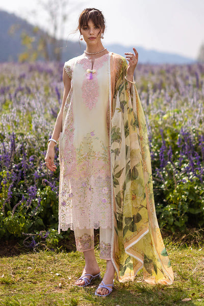 The Secret Garden by Mushq Stitched 3 Piece Embroidered Lawn Suit MQ24SG D-5B SERENITY - Summer Collection