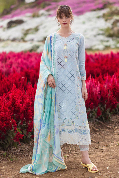 The Secret Garden by Mushq Stitched 3 Piece Embroidered Lawn Suit MQ24SG D-6A NIXIE - Summer Collection