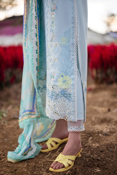 The Secret Garden by Mushq Stitched 3 Piece Embroidered Lawn Suit MQ24SG D-6A NIXIE - Summer Collection