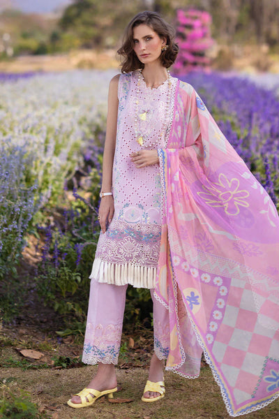 The Secret Garden by Mushq Stitched 3 Piece Embroidered Lawn Suit MQ24SG D-6B GERBERA - Summer Collection