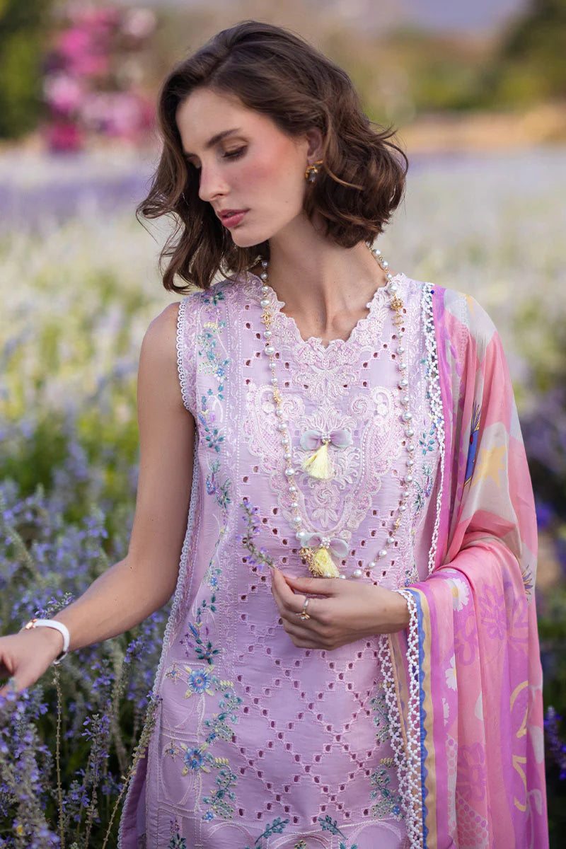 The Secret Garden by Mushq Stitched 3 Piece Embroidered Lawn Suit MQ24SG D-6B GERBERA - Summer Collection