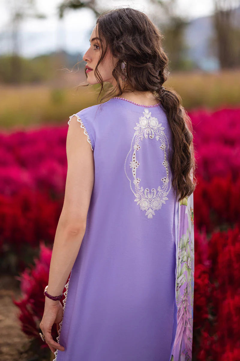 The Secret Garden by Mushq Stitched 3 Piece Embroidered Lawn Suit MQ24SG D-7B NOVELLA - Summer Collection