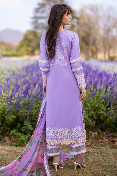 The Secret Garden by Mushq Stitched 3 Piece Embroidered Lawn Suit MQ24SG D-8B Zyra - Summer Collection