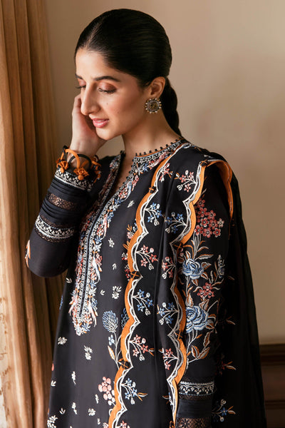 Zaha By Khadijah Shah Unstitched 3 Piece Embroidered Lawn Suit - ZF23-07-Irem - Festive Collection D & M COLLECTION AND NIZAMI JEWELRY