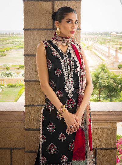 Zainab Chottani Stitched 3 Piece Embroidered Lawn Suits SADABAHAR-9A - Summer Collection D & M COLLECTION AND NIZAMI JEWELRY