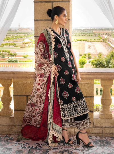 Zainab Chottani Stitched 3 Piece Embroidered Lawn Suits SADABAHAR-9A - Summer Collection D & M COLLECTION AND NIZAMI JEWELRY