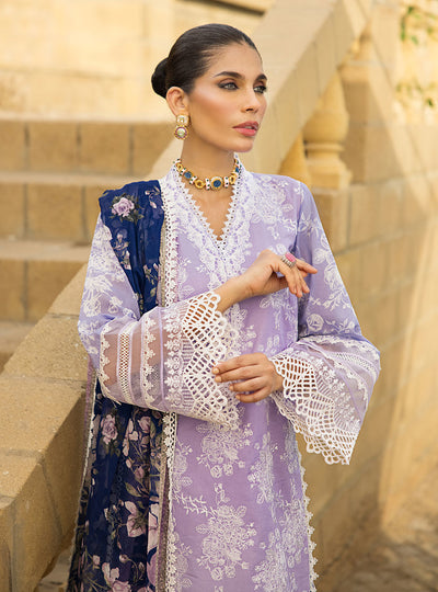 Zainab Chottani Stitched 3 Piece Embroidered Lawn Suits SEHER-1B - Summer Collection D & M COLLECTION AND NIZAMI JEWELRY