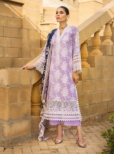 Zainab Chottani Stitched 3 Piece Embroidered Lawn Suits SEHER-1B - Summer Collection D & M COLLECTION AND NIZAMI JEWELRY