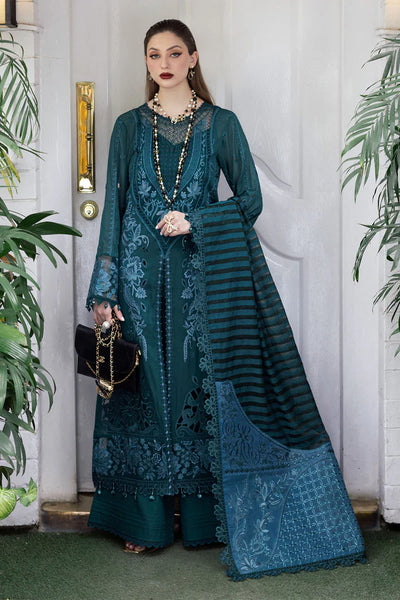 Mademoiselle By Nureh Stitched 3 Piece Embroidered Swiss Voil Suit NU24MD NE-82 - Summer Collection