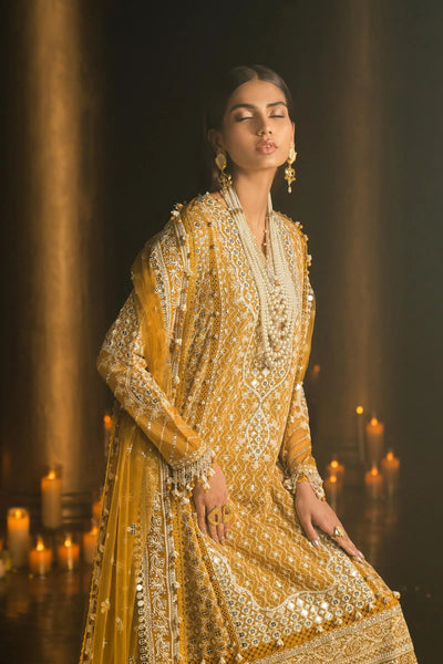 Sana Safinaz Stitched 3 Piece Embroidered Suit SS24UL 02B - Luxury Collection