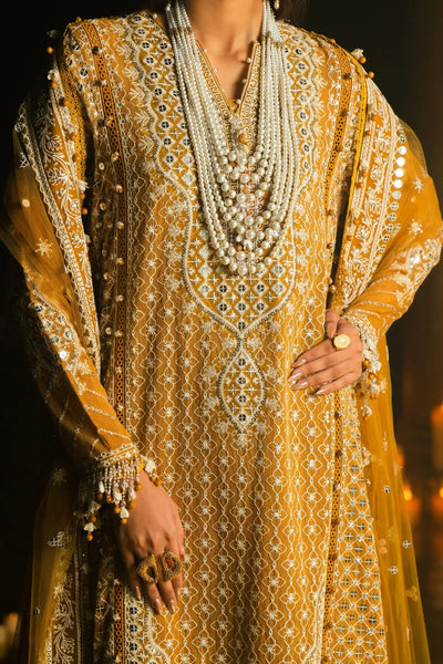 Sana Safinaz Stitched 3 Piece Embroidered Suit SS24UL 02B - Luxury Collection