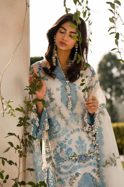 Sana Safinaz Stitched 3 Piece Embroidered Suit SS24UL 04A - Luxury Collection