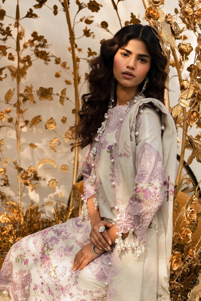 Sana Safinaz Stitched 3 Piece Embroidered Suit SS24UL 04B - Luxury Collection