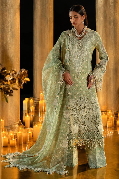 Sana Safinaz Stitched 3 Piece Embroidered Suit SS24UL 05B - Luxury Collection