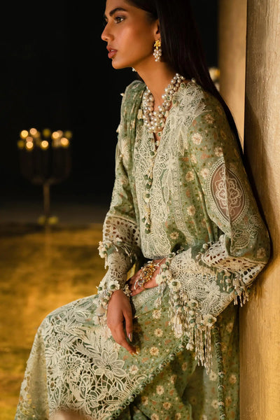 Sana Safinaz Stitched 3 Piece Embroidered Suit SS24UL 05B - Luxury Collection