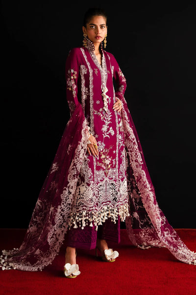 Sana Safinaz Stitched 3 Piece Embroidered Suit SS24UL 07B - Luxury Collection