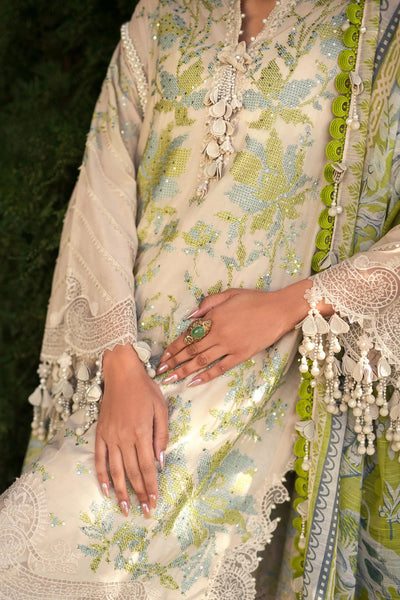 Sana Safinaz Stitched 3 Piece Embroidered Suit SS24UL 08A - Luxury Collection