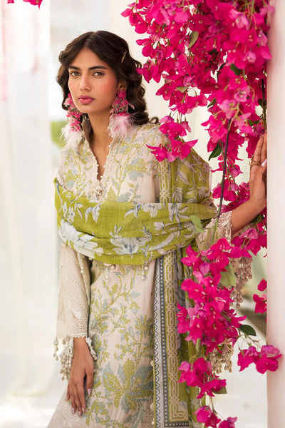 Sana Safinaz Stitched 3 Piece Embroidered Suit SS24UL 08A - Luxury Collection