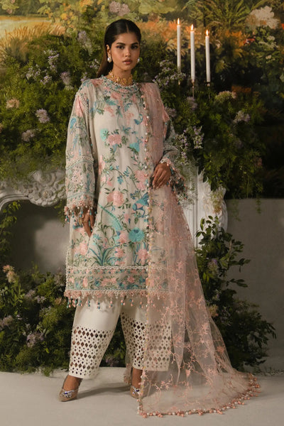 Sana Safinaz Stitched 3 Piece Embroidered Suit SS24UL 09B - Luxury Collection