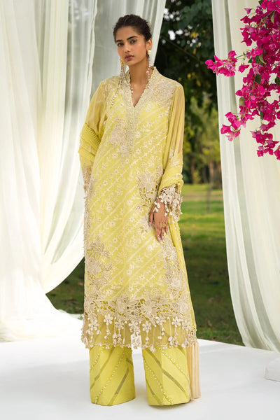 Sana Safinaz Stitched 3 Piece Embroidered Suit SS24UL 10a - Luxury Collection