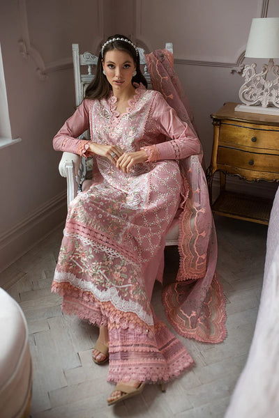 Sobia Nazir Stitched 3 Piece Embroidered Suit SN24ELL 01B - Luxury Collection