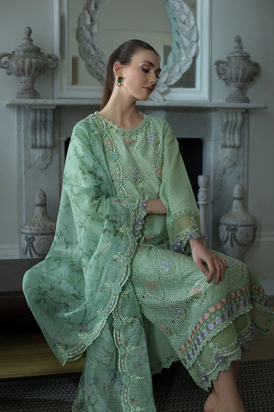 Sobia Nazir Stitched 3 Piece Embroidered Suit SN24ELL 02A - Luxury Collection