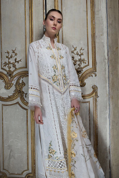 Sobia Nazir Stitched 3 Piece Embroidered Suit SN24ELL 03A - Luxury Collection