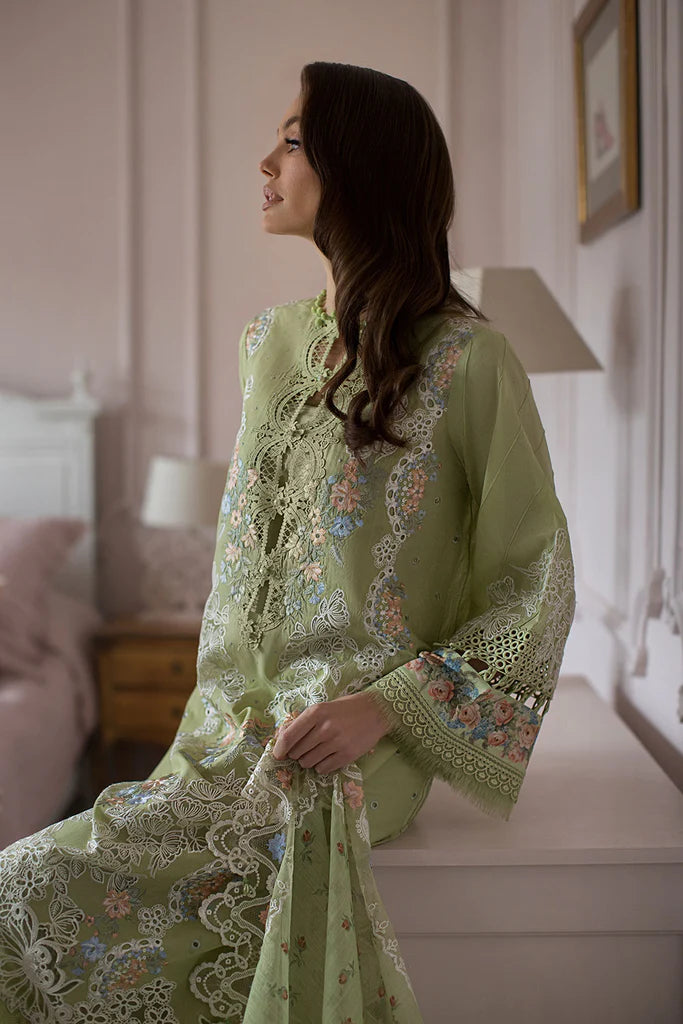 Sobia Nazir Stitched 3 Piece Embroidered Suit SN24ELL 04A - Luxury Collection