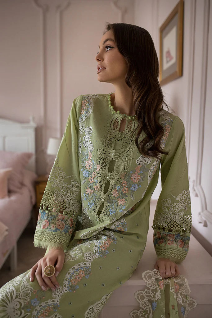 Sobia Nazir Stitched 3 Piece Embroidered Suit SN24ELL 04A - Luxury Collection