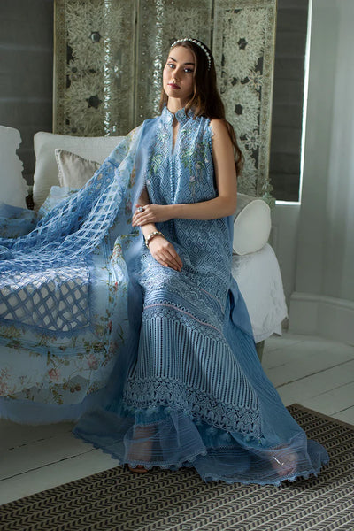 Sobia Nazir Stitched 3 Piece Embroidered Suit SN24ELL 06A - Luxury Collection