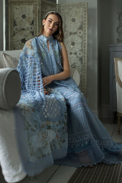 Sobia Nazir Stitched 3 Piece Embroidered Suit SN24ELL 06A - Luxury Collection