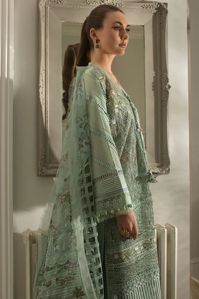 Sobia Nazir Stitched 3 Piece Embroidered Suit SN24ELL 06B - Luxury Collection