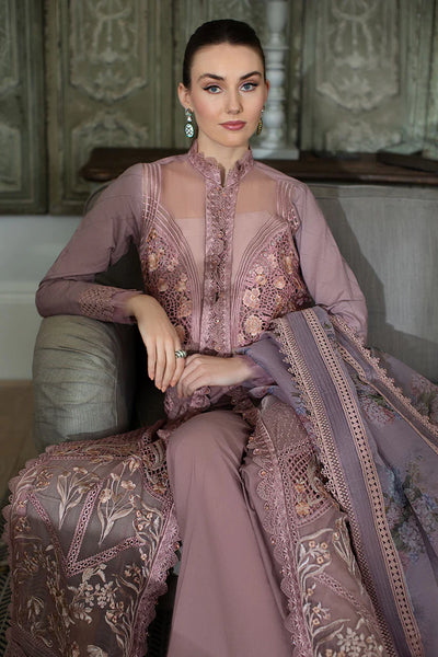 Sobia Nazir Stitched 3 Piece Embroidered Suit SN24ELL 10B - Luxury Collection