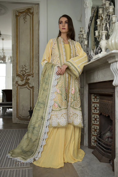 Sobia Nazir Stitched 3 Piece Embroidered Suit SN24ELL 11A - Luxury Collection