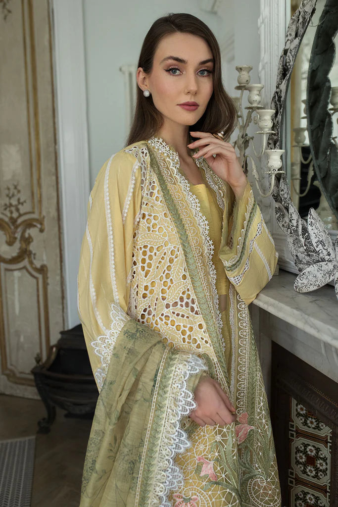 Sobia Nazir Stitched 3 Piece Embroidered Suit SN24ELL 11A - Luxury Collection