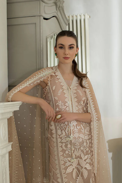 Sobia Nazir Stitched 3 Piece Embroidered Suit SN24ELL 12B - Luxury Collection