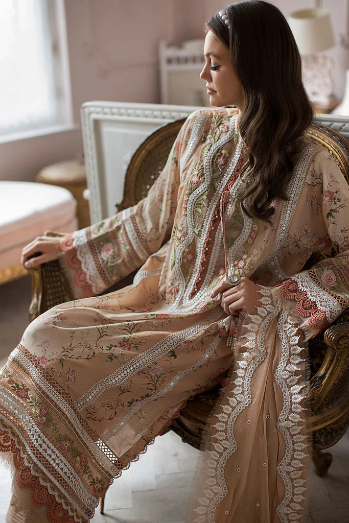 Sobia Nazir Stitched 3 Piece Embroidered Suit SN24ELL 14B - Luxury Collection