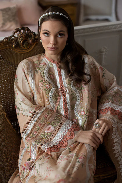 Sobia Nazir Stitched 3 Piece Embroidered Suit SN24ELL 14B - Luxury Collection