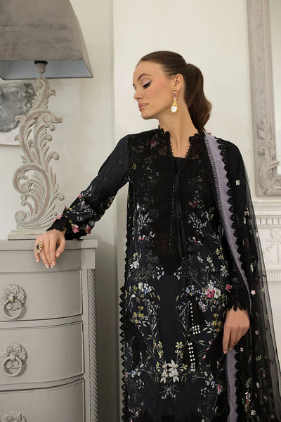 Sobia Nazir Stitched 3 Piece Embroidered Suit SN24ELL 15A - Luxury Collection