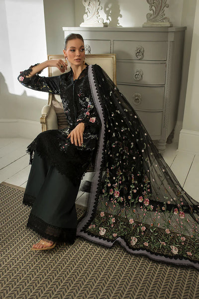 Sobia Nazir Stitched 3 Piece Embroidered Suit SN24ELL 15A - Luxury Collection