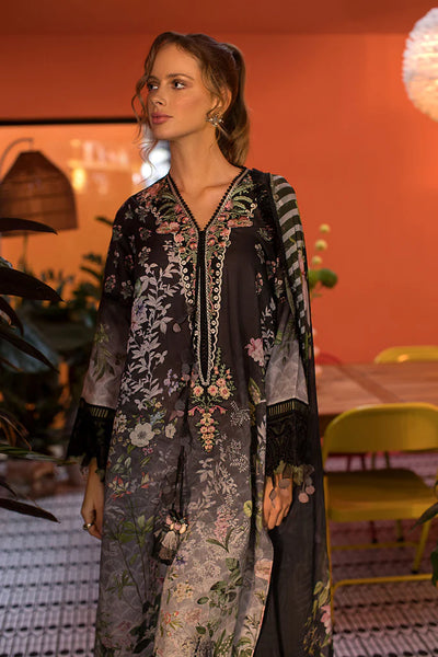 Vital By Sobia Nazir Stitched 3 Piece Embroidered Lawn Suit SN24V 7B - Eid Summer Collection